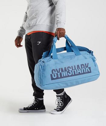 Bolsas Gymshark Bold Gym Accessories Azules | CO 4270ZUT